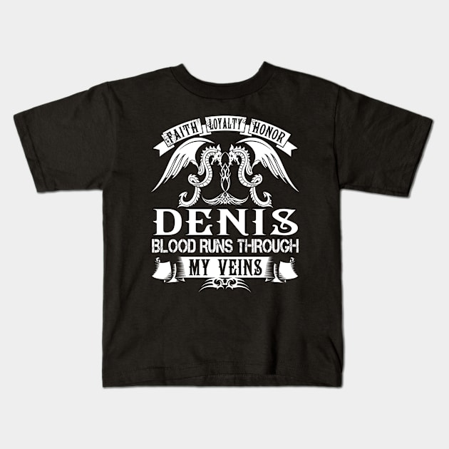 DENIS Kids T-Shirt by DOmiti